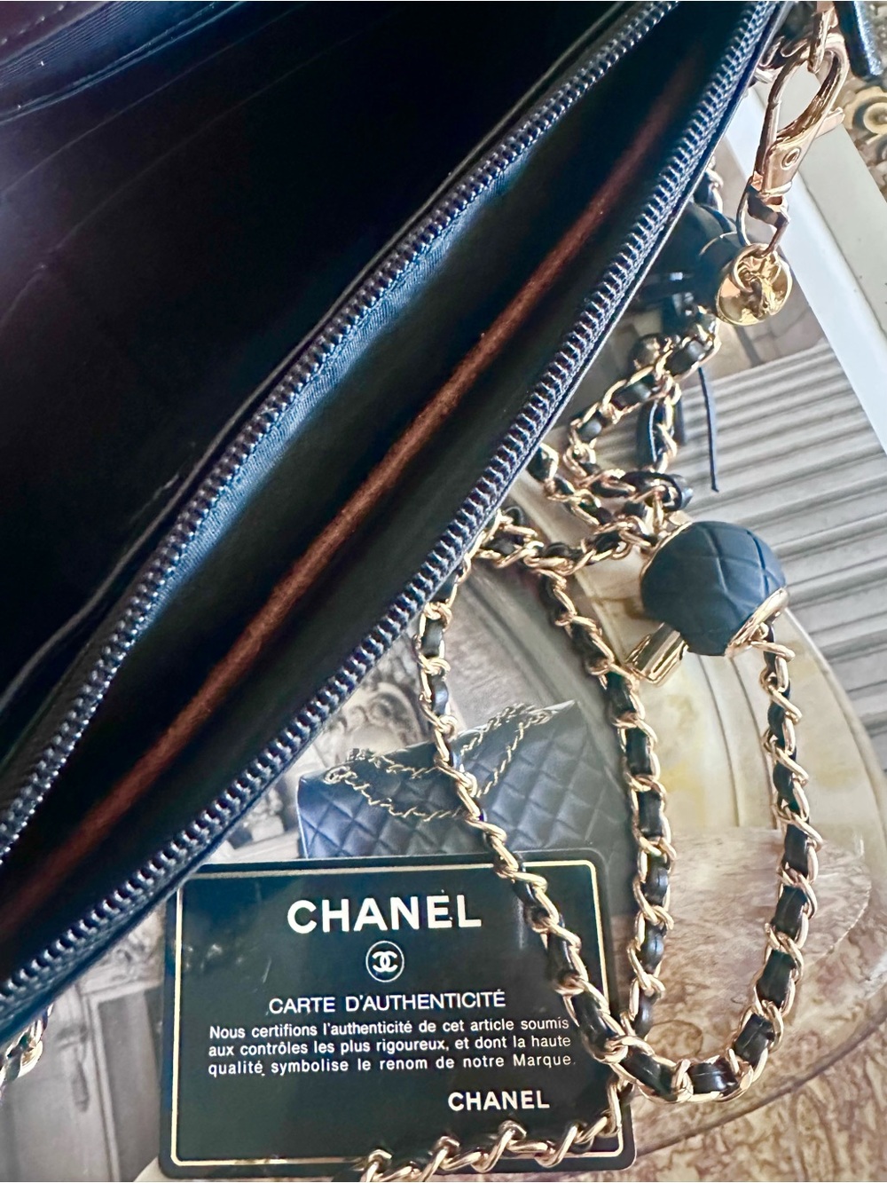 CHANEL Black Caviar Classic Flap Clutch - Picture 11 of 16